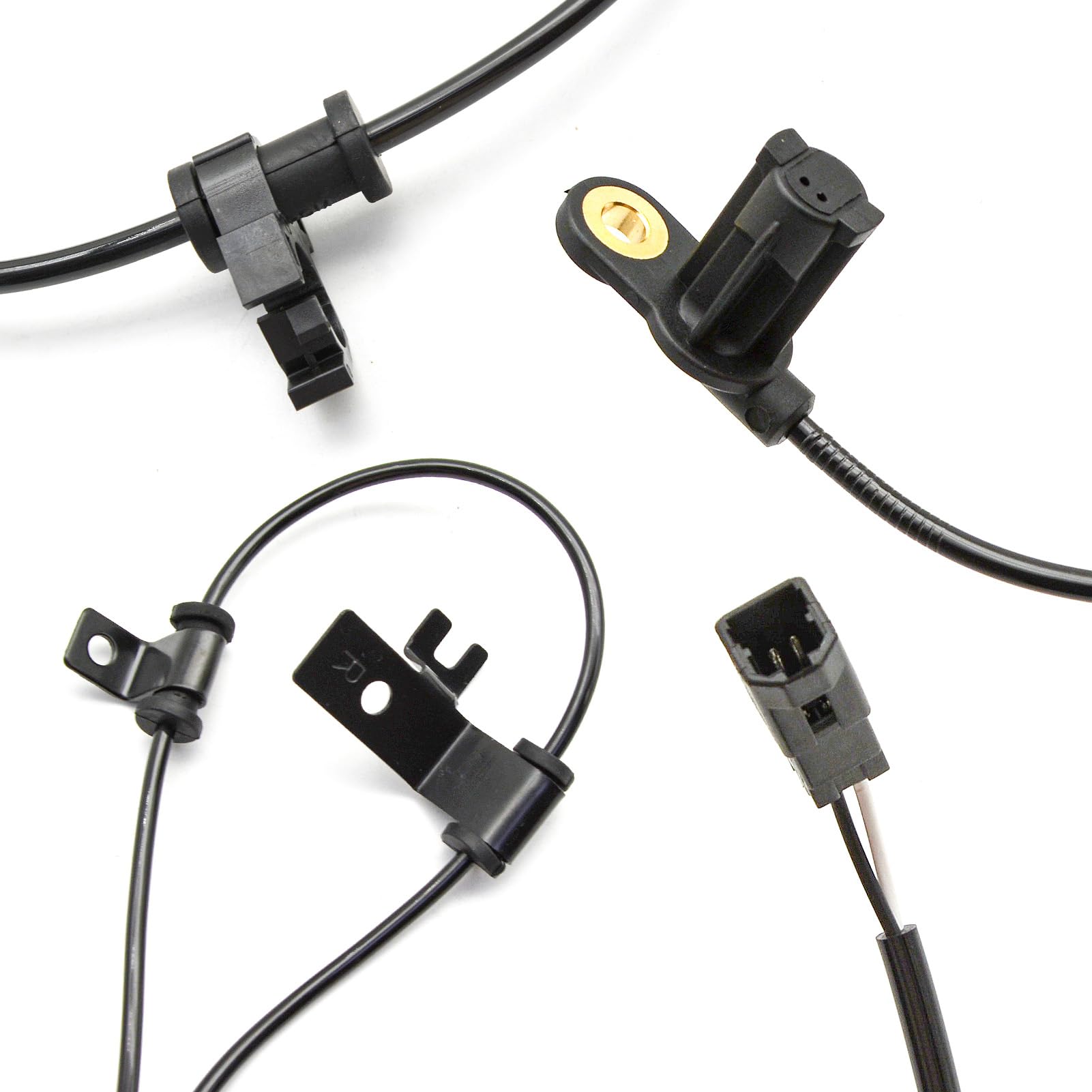 IZYSS ABS Wheel Speed Sensor Rear Right Compatible with Ford